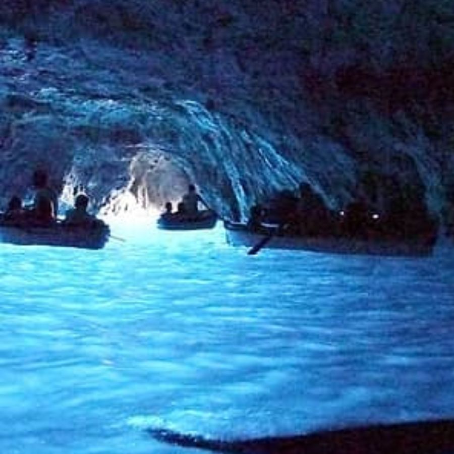 Blue Grotto in Positano: light shows and protected nature